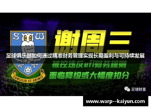 足球俱乐部如何通过精准财务管理实现长期盈利与可持续发展 足球俱乐部如何通过精准财务管理实现长期盈利与可持续发展